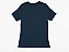 Camiseta Básica Infantil/Juvenil Gola Careca-Malha PV Marinho - Imagem 1