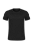 Camiseta Masculina Básica Gola Careca-Malha 100% Poliéster Fiado-Cor Preto - Imagem 1