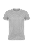 Camiseta Masculina Básica Gola Careca-Malha 100% Poliéster Fiado-Cor Cinza Mescla - Imagem 1