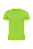 Camiseta Masculina Básica Gola Careca-Malha 100% Poliéster Fiado-Cor Verde Limão - Imagem 1