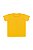 Camiseta Básica Infantil/Juvenil Gola Careca-Malha 100% Poliéster Fiado-Cor Amarelo Ouro - Imagem 1