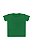 Camiseta Básica Infantil/Juvenil Gola Careca-Malha 100% Poliéster Fiado-Cor Verde Bandeira - Imagem 1