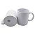 Caneca para Sublimação Mundi Premium de Porcelana Branca 325ml (11oz) - Imagem 2