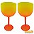 Taça Gin Neon Bicolor  (Laranja / Amarelo) - Imagem 2