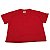 Camiseta Vermelha Infantil - 02 ao 14 (100% Poliéster) - Imagem 1