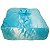 Almofada de Pelúcia 40x45 Azul Tiffany Porta Balde de Pipoca e Copo para Sublimação - Imagem 3