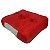 Almofada de Pelúcia 40x45 Vermelha Porta Balde de Pipoca e Copo para Sublimação - Imagem 4