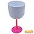 Taça Gin Sublimática Com Base Rosa Neon - Imagem 1