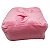 Almofada de Pelúcia 30x25 Rosa Bebê Porta Balde de Pipoca e Copo para Sublimação - Imagem 2