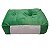 Almofada de Pelúcia 30x40 Verde Claro Porta Balde de Pipoca e Copo para Sublimação - Imagem 1