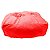 Almofada de Pelúcia 30x40 Vermelha Porta Balde de Pipoca e Copo para Sublimação - Imagem 4