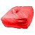 Almofada de Pelúcia 30x40 Vermelha Porta Balde de Pipoca e Copo para Sublimação - Imagem 3