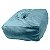 Almofada de Pelúcia 30x40 Azul Bebê Porta Balde de Pipoca e Copo para Sublimação - Imagem 4