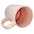 Caneca marmore rosa de porcelana resinada live (325ml P/ Sublimação) - Imagem 3