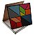 Jogo de tangram 20x20 com caixa resinada mdf (p sublimação) - Imagem 1