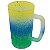 Caneca Chopp Brasil Jateada com Detalhe 550ml - Imagem 1