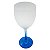 Taça imperatriz azul jateado de vidro 425ml (p/ sublimação) - Imagem 2