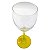 Taça imperatriz amarelo cristal de vidro 425ml (p/ sublimação) - Imagem 2