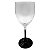 Taça imperatriz preto cristal de vidro 425ml (p/ sublimação) - Imagem 1