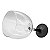 Taça gin preto cristal de vidro 600ml (p/ sublimação) - Imagem 3