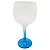 Taça gin azul jateado de vidro 600ml (p/ sublimação) - Imagem 1