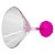 Taça martini rosa cristal de vidro 250ml (p/ sublimação) - Imagem 3