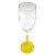 Taça barone amarelo cristal de vidro 190ml (p/ sublimação) - Imagem 2