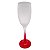 Taça barone vermelho jateado de vidro 190ml (p/ sublimação) - Imagem 2