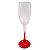 Taça barone vermelho jateado de vidro 190ml (p/ sublimação) - Imagem 1