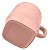 Caneca perla rosa curvada 240ml  (Para Sublimação) - Imagem 4