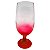 Taça tulipa vermelho cristal de vidro 325ml (p/ sublimação) - Imagem 1