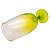 Taça tulipa amarelo cristal de vidro 325ml (p/ sublimação) - Imagem 4