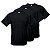 Camiseta Preta Infantil - 02 ao 14 (100% Algodão) - Imagem 2