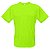 Camiseta Verde Fluorescente - P ao GG (100% Poliéster) - Imagem 1
