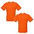 Camiseta Laranja Fluorescente - P ao GG3 (100% Poliéster) - Imagem 2