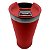 Copo térmico com som bluetooth - Vermelho - Imagem 2