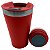 Copo térmico com som bluetooth - Vermelho - Imagem 3