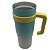 Copo térmico inox tiffany com alça amarela- 1200ml - Imagem 2