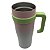 Copo térmico inox degradê rosa bebê com alça verde - 1200ml - Imagem 3