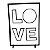 Quadro quebra cabeça love mdf - Imagem 1