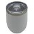 Copo térmico oval fosco- Branco - Imagem 2