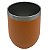 Copo térmico oval fosco- Laranja Escuro - Imagem 3