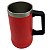 Caneca térmica vermelho - com alça - Imagem 2