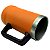 Caneca térmica laranja - com alça - Imagem 4