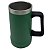 Caneca térmica verde bandeira - com alça - Imagem 2
