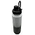 Garrafa academia 800ml - Branca/Preta Degradê - Imagem 2