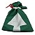 Saquinho surpresa de Natal: Verde com Alça Vermelha - Árvore - Imagem 1