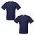 Camiseta Azul Marinho - P ao GG (100% Algodão) - Imagem 2