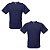 Camiseta Azul Marinho - P ao GG (100% Algodão) - Imagem 4