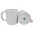 Caneca Branca para Sublimação Mecolour Selo Verde 325ml (11oz) - Imagem 3